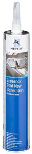 Normfest Screenox Cold New Generation 1K PU Scheibenkleber lösemittelfrei kalt verarbeitbar Kurze Wegfahrzeit antennentauglich elektrisch Nicht leitend für professionelle Fahrzeugverglasung 300ml