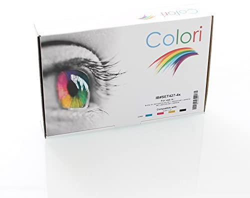 Colori Kompatibles Set 4X Druckerpatrone für Brother LC427VAL LC427XLVAL HL-J6010DW MFC-J5955DW MFC-J6955DW MFC-J6957DW MFC-J6959DW
