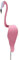 Mrisata Wind Bird Swirl 50 x 21 x 4 (rosa Flamingo),3D Metall Wind Spinner - Flamingo Spinner Mit Einem Leichten Garten, EIN Wunderlicher Und Dynamischer Vogel,Swirl Bird Wind Spinner Gartendekoration