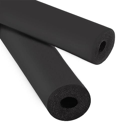 Rohrisolierung Schaumstoff Rohr ID 6mm 13mm 16mm 20mm 25mm 32mm 43mm 50mm 63mm 76mm 90mm 110mm Selbstdichtende Schaumstoffschlauch Schutzschlauch für Heißes Kaltes Wasser Klimaanlagen im Freien 1pcs (