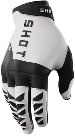 SHOT RACE GEAR Handschuhe Core White 11