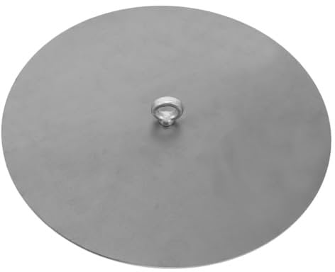 OSALADI Coperchio Per Pentole Lodge Piccolo Bidone Della Spazzatura Supporto Per Carbone Secchio Per Coperchio Portacenere Legna Da Ardere Da Cucina Coperchio Wok Coperchio Per