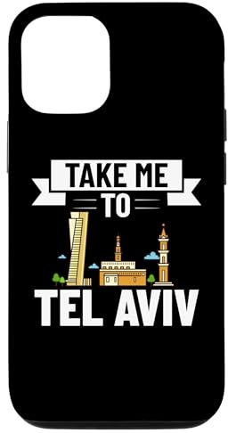 Hülle für iPhone 14 Pro Tel Aviv Israel Stadt Skyline Reise