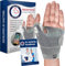 Dr. Arthritis Von Ärzten Entworfen Handgelenkbandage, Daumenbandage Links/Rechts, Stabilisierende Handgelenkstütze mit Daumenschiene, Einzelpack, Grau