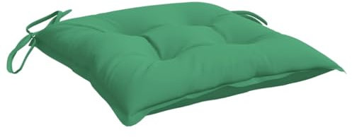 vidaXL Cuscini per Pallet 4 pz Verdi 50x50x7 cm Tessuto Oxford