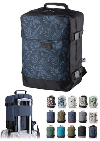 Handgepäck Rucksack für Ryanair Eurowings 40x20x25 40x30x20 [Handgepäckrucksack] Flugzeug Reisetasche Boardgepäck Bordcase Reiserucksack Kabinenkoffer Weekender (Modell 13, 40x30x20 24L)