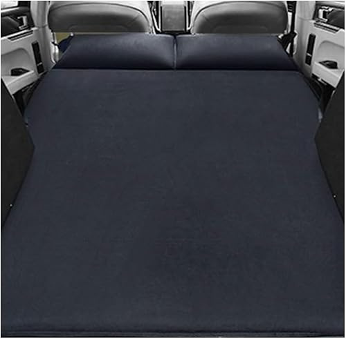 GENMAIBIGAO Auto Matratze für Mercedes-Benz GL GLA GLC GLK GLE GLS ML-Class,Dickere Luftbett Aufblasbares Bett Camping Auto Kissen Langlebige Luftmatratze,A/Black