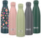 SHO Stainless Steel Water Bottle - Leak Proof, BPA Free, No Sweat, Vacuum Insulated Double Walled Metal Flask - Original 2.0-12 Hours Hot 24 Hours Cold (500ml, Sage)