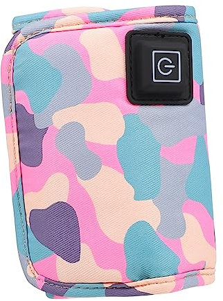 Vaguelly -biberon Usb Avec Housse Isolante Réglable Et Portable Pour Nourrissons Design Antidérapant Et Lavable