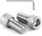 Dayalo 50 Stück M2x10 Schrauben, Zylinderkopfschrauben, Zylinderschrauben mit Innensechskant, Flachkopfschrauben, Edelstahl A2 V2A, Vollgewinde, Innensechskantschrauben mit Schlüssel