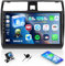 6+128G 8-Kern CAMECHO 10 Zoll DSP Autoradio für Suzuki Swift 2005-2010, Android 13 Wireless Carplay Android Auto Bluetooth Radio mit GPS WiFi FM/RDS Mirror Link +Rückfahrkamera HD IPS Touchscreen