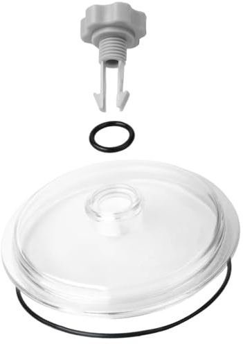 Sandfilter Ersatzteile - Laubdeckel Fänger Filtrationsdeckel - Pool Sandfilter Ersatzteile mit Ventil und Ringen für bestimmte Modelle