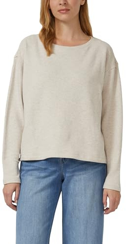s.Oliver Damen Verkürztes Sweatshirt mit Naht-Details Sweatshirt (1er Pack)