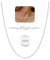 Esrael Kette Silber 925 Damen 1.5mm Silberkette Damen 925 Halskette Frauen Kordelkette Kette Silber Schmuck Geschenke für Frauen 20 Zoll