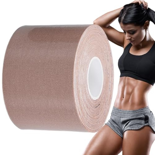 Nastro magico per avvolgere la pancia, fascia dimagrante per pancia, fascia, riduzione del grasso, traspirante, 5 m, per braccia, vita, addome e cosce
