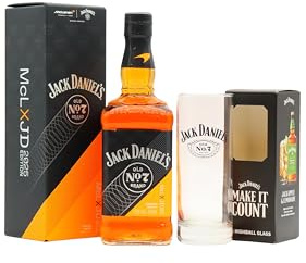 Jack Daniel's - Old No. 7 - McLaren Formula 1 Team 2025 Edition - Whiskey 70cl 43% ABV (Includes Highball Glass)