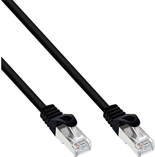 InLine 71503S Patchkabel, F/UTP, Cat.5e, schwarz, 3m