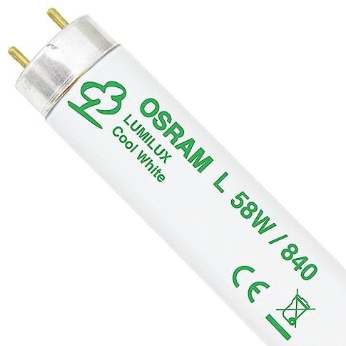 Osram L58W/840 - Lámpara (58W, G13, 5200 lm, A, 50 Hz, 150 cm) Color blanco