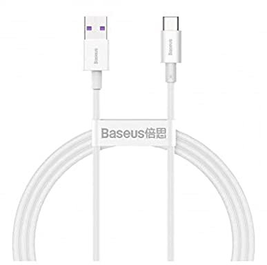 Baseus Type-C Superior Series Schnelllade-Datenkabel 66W (11V/6A) 1m weiß (CATYS-02)