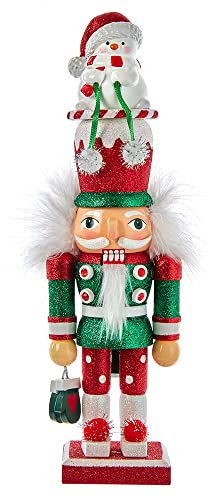Kurt S. Adler Hollywood Schneemann Hut Nussknacker