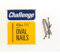 Challenge Bright Steel Oval Nails 40mm 225g - 12014