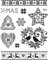 Silikon-Stempel - Weihnachtsmotive II