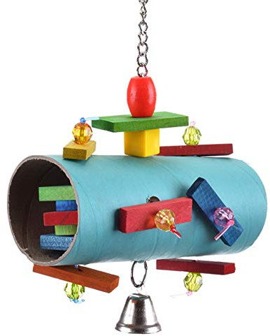 HappyBird | Papageienspielzeug Barrel der Megaspielplatz für Graupapageien & Co.
