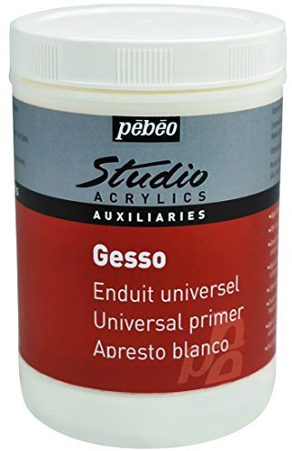 Pébéo Peinture Acryliques Pot de 1 L Blanc