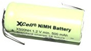 XCELL NIMH-AKKU LADY N, 500 MAH ZLF