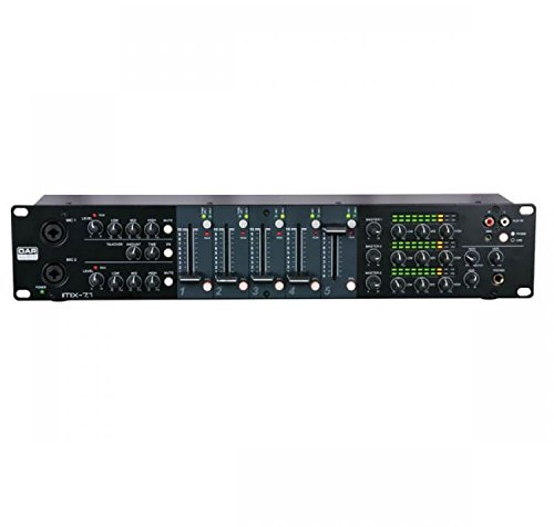 DAP IMIX-7.1 7 Kanal Installationsmixer 3 x Master