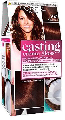 L'OREAL Casting 400 Braune Creme Kein Ammoniak - Estrosa Haarfärbemitteln