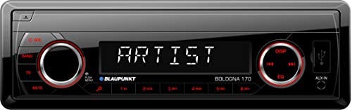 Blaupunkt Bologna 170 Negro - Radio para Coche (Negro, 2 DIN, 4.0 Canales, 40 W, 40-12000 Hz, -3 dB)
