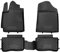 OMAC Gummimatten Fußmatten kompatibel mit Kia Picanto 2011-2017 TPE Automatten Schwarz 4X