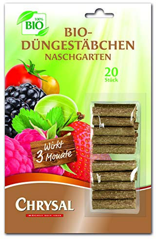 Chrysal 1011 Bio Naschgarten Düngestäbchen
