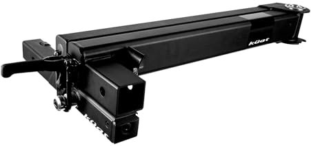 KUAT Pivot V2 Swing Away Fahrradträger-Verlängerung, langlebig, verstellbar, um 90 und 120 Grad schwenkbar, 5,1 cm Anhängerkupplung, Zugang für Auto, LKW, Hintertür, bis zu 4 Fahrräder/113 kg