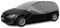 Abdeckplane Halbgarage Sonneschutz, Schneeschutz, UV Schutz, Winter & Sommer Größe M-L kompatibel mit VW Golf VII