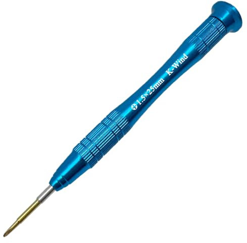 Precision Phillips Screwdriver #000, Small Phillips Screwdriver PH000/1.5mm Compatible with iPhone MacBook DJI Propeller & Switch, S2 High Alloy Steel Head, Magnetic Tip, 360° Swivel Cap