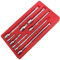 9pc Socket Wobble Bar Extension Set 1/4 3/8 1/2 Drive Garage Tool Set New