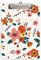 Hnogri Klemmbrett A4 Kunststoff, Mode-Design Klemmmappe A4 Bürobedarf & Schreibwaren für Rechtsanwälte Schüler Lehrer und Kinder, Clipboard Standardgröße 32 x 22 CM, Rote Blumen