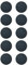Laptop Rubber Feet 10PCS Anti -Slip Replacement Bottom Case Feet for MacBook, MacBook Pro, DELL, HP Laptop