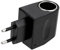Adaptador mechero Coche a Enchufe,CA A CC Convertidor de Corriente 12v a 220v Encendedor de Cigarrillos doméstico Adaptador Coche Enchufe casa