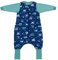 schlummersack Baby Schlafsack mit Füßen Winter 3.5 Tog 80 cm Bagger | Schlafsack mit Beinen und verlängerten Bündchen für eine Körpergröße von 80-90cm | Winter Schlafsack Baby mit Ärmel