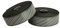 SILCA Cuscino Lenkerband Rennrad | Superklebriges, extra dickes Lenkerband | 2,5 mm und 3,75 mm dick | Kit mit extra dünner Butterfly-Klemmenabdeckung und Endstopfen aus Legierung, grau