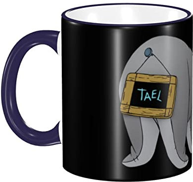 Tasse für I-Ah 11 oz Keramik glänzend Geschenk für Kaffeeliebhaber Zitat Tasse Geschenke für Männer und Frauen.