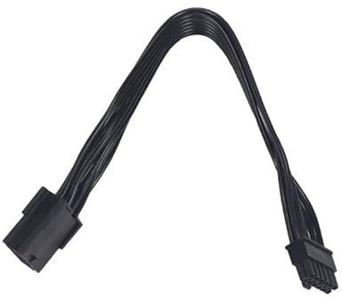 JMT Dual PCIe 6/8 Pin Buchse auf Mini 12 Pin Stecker GPU Power Adapter Kabel für NVIDIA GeForce RTX 30 Series RTX 3080 RTX 3090 GPU (8Pin)