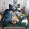 Sword Art Online Bettwäsche Set Bettbezug Set Atmungsaktive Mikrofaser Bettwäsche Für Schlafzimmer, Weiche Bequemer Single（135x200cm）
