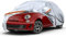 Autoabdeckung Wasserdicht Passend für VW Up FIAT Panda/500/500C/500E Abarth 500, Atmungsaktiv Vollgarage Autoplane für Regen Sonne Staub Schutz Auto Abdeckplane Abdeckung