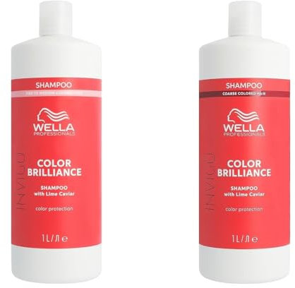 Wella Professionals Invigo Color Brilliance Conditioner coarse 1L & Invigo Color Brilliance Shampoo fine 1L