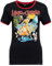 Queen Kerosin Lago Di Garda Frauen T-Shirt schwarz/rot XXL