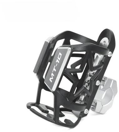 Portavasos Moto Soporte Botellas para YA&MAHA MT10 MT-10 Botella De Agua CNC Estante De Aleación De Aluminio Motocicleta Botella De Agua Bebida Termo Taza Parachoques Soporte Accesorios (Color : 3)